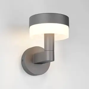 LED-Außenwandleuchte Mackenzie, anthrazit, Alu-Druckguss
