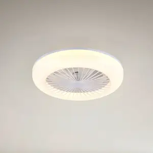 LED-Ventilator Mora, DC, leise, Ø 45 cm, CCT, Fernbedienung günstig