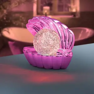 LED-Tischleuchte Shelly, pink, Kunststoff, 18 cm, RGB günstig