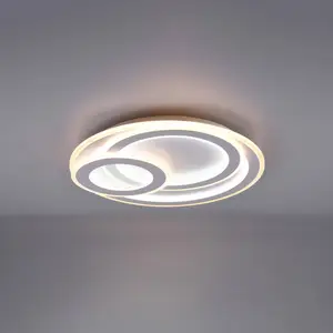 Trio LED-Deckenlampe Mita mit Fernbedienung, CCT, rund günstig