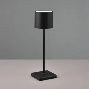 LED-Tischleuchte Fernandez, Dimmer und CCT schwarz
