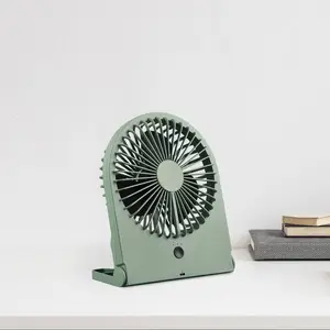 Akku-Tisch-Ventilator Breezy, pistaziengrün, leise günstig