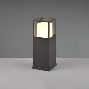 LED-Sockelleuchte Witham, 40 cm hoch, anthrazit, CCT, IP54