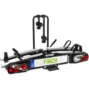 EUFAB 11584 FINCH Fahrradträger für 2 Fahrräder
