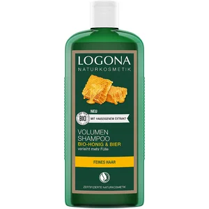 LOGONA Volumen Shampoo Bier & Bio-honig, 250 ml, Shampoo, Nicht-professionell, Frauen, Dünnes Haar, Stumpfes Haar, Anti-Haarausfall, Antischuppen, Antiseptisch, Glanz, Beruhigend, Verstärkung, Volumengebend günstig