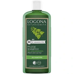 LOGONA Pflege Shampoo Bio-brennnessel, 500 ml, Shampoo, Nicht-professionell, Unisex, Alle Haare, Anti-Haarausfall, Antischuppen, Entwirren, Feuchtigkeitsspendend, Glanz, Beruhigend, Volumengebend günstig