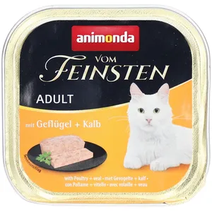 animonda Vom Feinsten Adult mit Geflügel + Kalb 100 g
