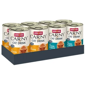 Animonda Carny Adult Cat Drink Mixpack Huhn & Thunfisch 8 x 140 ml, fü...