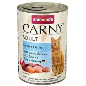 Animonda Carny Adult Nassfutter Huhn Mit Lachs Für Katzen 400g