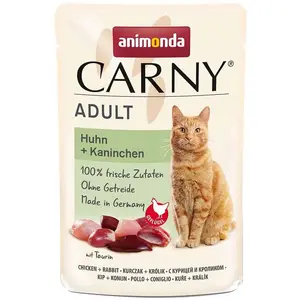 Animonda Carny Adult Huhn Und Kaninchen Nassfutter Für Katze 85g