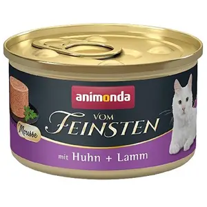 Animonda Vom Feinsten Nassfutter Für Katzen Mit Hühnchen Und Lamm 85g