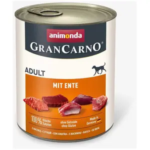Animonda Grancarno Adult With Duck Nassfutter Für Hunde 800g