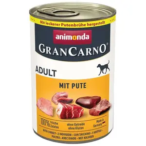 Animonda Grancarno Adult Turkey Nassfutter Für Hunde 400g