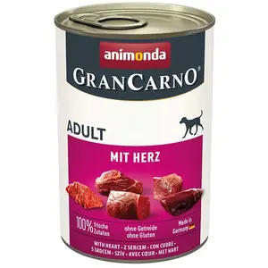 Animonda Grancarno Adult Mit Herz Nassfutter Für Hunde 400g