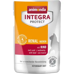 Animonda Integra Protect Renal Nieren Nassfutter Mit Rind Für Katzen 85g