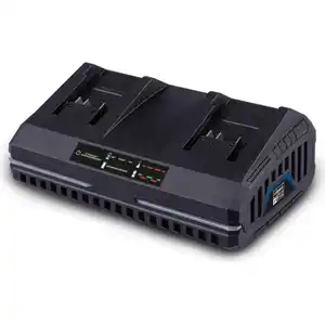 Scheppach Doppelladegerät SDBC2.4A | 2,4 A für Li-Ionen-Akkus | 230   ...