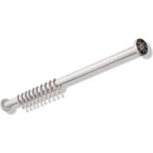 HEWI Vorhangstange Ser 801, d:33, L:1000mm, mit 10 Ringen reinweiß günstig