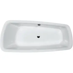 Laufen, Badewanne, Badewanne Palomba Einbauversion mit Fussgestell 1800x800x455 weiss (170 l, 180 cm, 80 cm) günstig