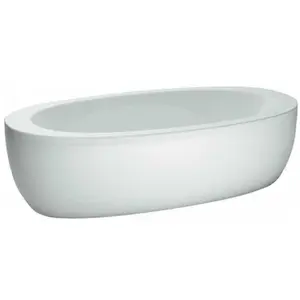 Laufen, Badewanne, Badewanne Acryl freistehend Il Bagno Alessi one 2030x1020x460mm, inkl. Schürze, inkl. Fussge (230 l, 203 cm, 102 cm) günstig