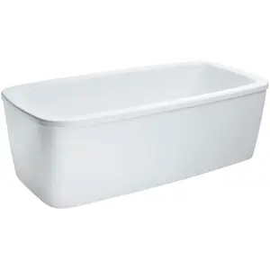 Laufen, Badewanne, Badewanne freistehend mit Schürze Palomba mit Fussgestell 1800x900x455 weiss (180 cm, 90 cm) günstig