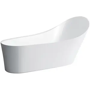 Laufen, Badewanne, Badewanne Palomba freistehend 1835x960x540 weiss, mit Unterwasserbeleuchtung (160 l, 183.50 cm, 96 cm) günstig
