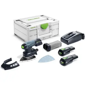 Festool, Schleifmaschine + Poliermaschine, Akku-Deltaschleifer DTSC 400 3,0 I-Plus (Deltaschleifer)