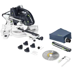 Festool, Kappsäge + Gehrungssäge, Akku-Kapp-Zugsäge KSC 60 EB-Basic