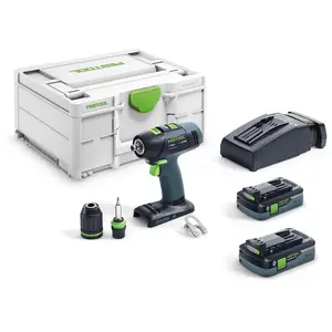 Festool Akku-Bohrschrauber T 18+3 HPC 4,0 I-Plus | 576446