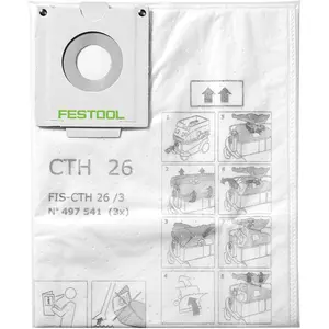 Festool, Industriestaubsauger Zubehör, Sicherheitsfiltersack FIS-CTH 4... günstig