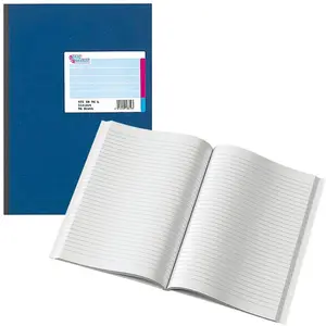 KÖNIG & EBHARDT Geschäftsbuch DIN A4 liniert, blau Softcover - 192 Seiten günstig