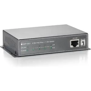 LevelOne GEP-0521, Unmanaged, Gigabit Ethernet (10/100/1000), Volldupl...
