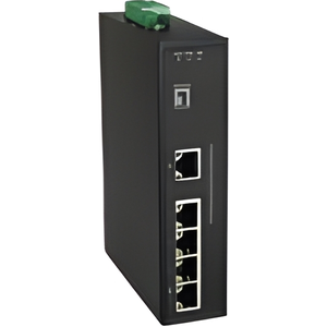 LevelOne IFS-0501, Unmanaged, Fast Ethernet (10/100), Vollduplex, Wand...