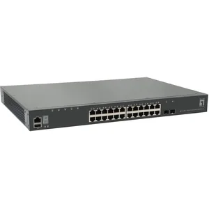 LevelOne GTL-2881, Managed, L3, Gigabit Ethernet (10/100/1000), Volldu...