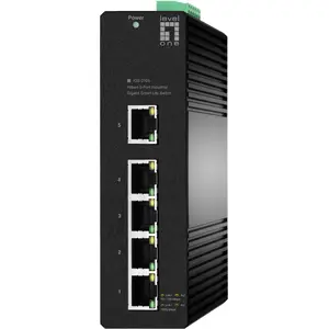 Level One Hilbert IGS-2105 5-Port Industrial Gigabit Smart Switch