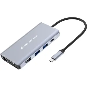 Conceptronic DONN20G 10-in-1 Usb 3.2 Gen 1 Docking Station HDM