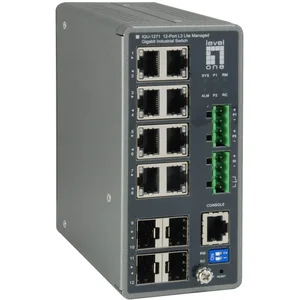 LevelOne IGU-1271, Managed, L3, Gigabit Ethernet (10/100/1000)
