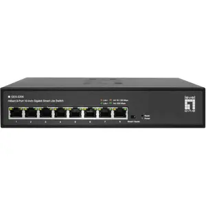LevelOne Switch 8x GE GES-2208 Hilbert 10 - Switch - 1 Gbps