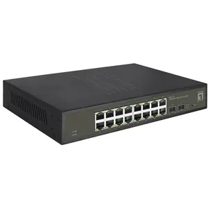 LevelOne Level One Hilbert 16p Giga + 2p Sfp Switch