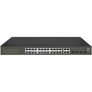 LevelOne Level One Hilbert 24p Giga + 4p Sfp Switch