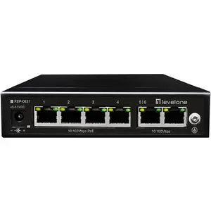 LevelOne FEP-0631, Fast Ethernet (10/100), Power over Ethernet (PoE)