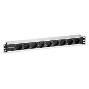 Equip 19-zoll-rack-steckdosenleiste Mit 9 Steckdosen Rack-steckdosenleiste Mit 8 Steckdosen 1.8 M günstig