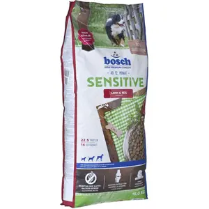Bosch SENSITIVE MIT LAMM & REIS, Adult, Lamm, Reis, 15 kg, Gluten-frei