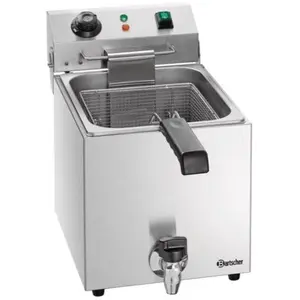 Bartscher Fritteuse SNACK III Plus A1628, Fritteuse, Silber günstig