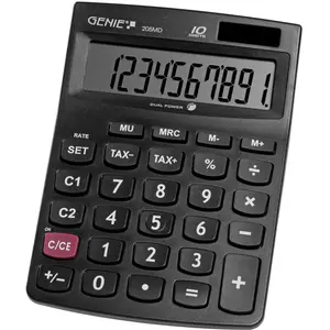 GENIE Tischrechner 205MD schwarz günstig
