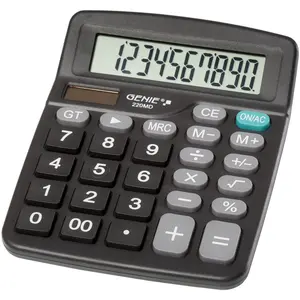 GENIE Tischrechner 220 MD schwarz günstig