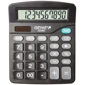 GENIE Tischrechner 225 BD schwarz