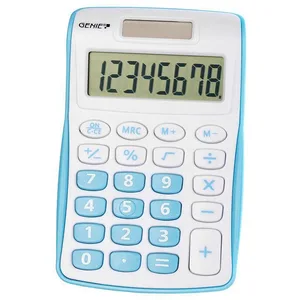 GENIE Taschenrechner 120 B weiß/blau