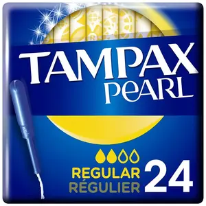 Tampax Regelmäßige Perlenkompressen 24 Einheiten One Size günstig