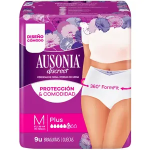 Ausonia Discreet Pants Plus Tm Komprimiert 9 Einheiten One Size günstig