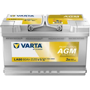 BVD VARTA Professional AGM LA80 Batterie 840080080K312, LA80, 12 V, 80... günstig